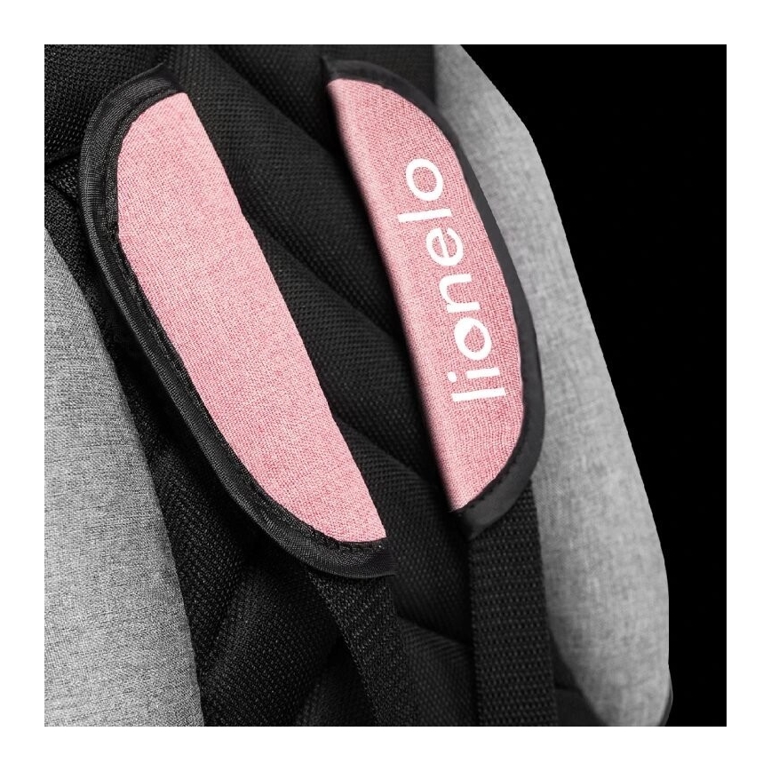 Lionelo - Tricicletă pentru copii TRIS, roz/gri