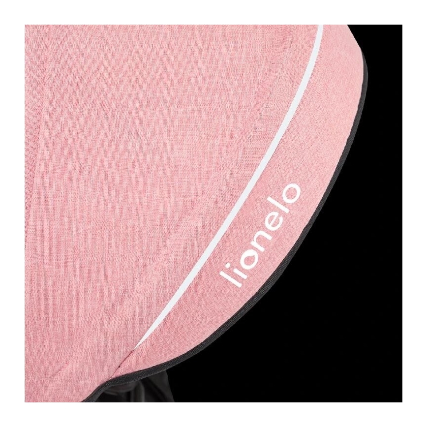 Lionelo - Tricicletă pentru copii TRIS, roz/gri