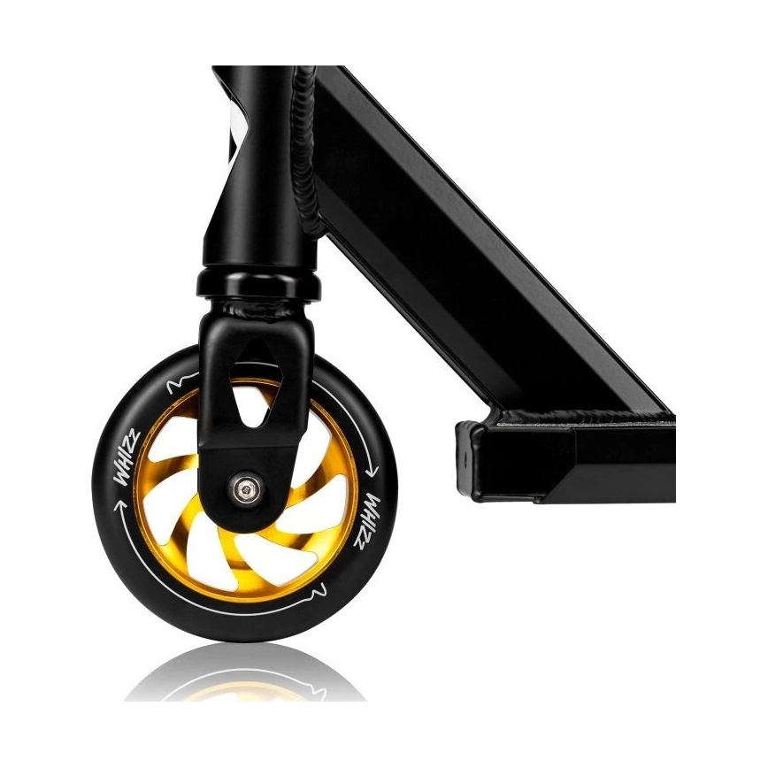 Lionelo WHIZZ - trotinetă pentru copii, neagră