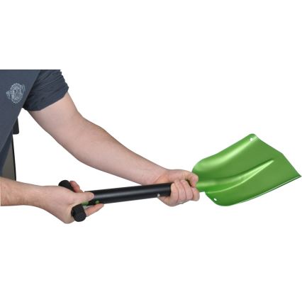 Lopată pliabilă verde Fieldmann