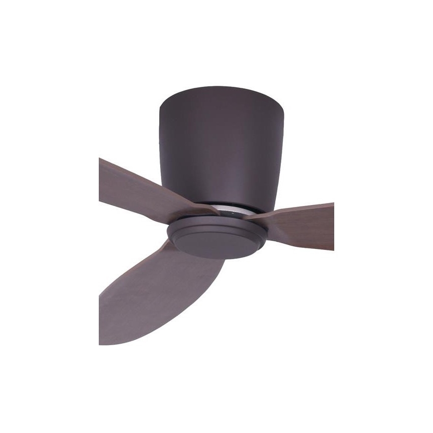 Lucci air 212883 - Ventilator de tavan AIRFUSION RADAR, finisaj lemn/maro, Ø 132 cm, cu telecomandă