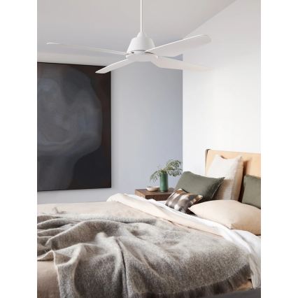 Lucci Air 212991 - Ventilator de tavan ARIA, diametru 122 cm, alb + telecomandă