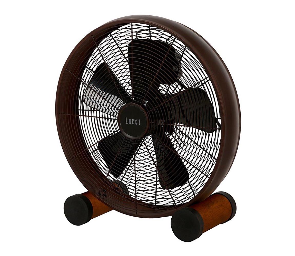 Lucci Air 213116EU - Ventilator de podea BREEZE maro