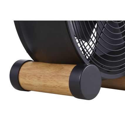 Lucci air 213120 - Ventilator de masă BREEZE, negru, Ø 28 cm