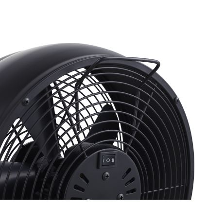 Lucci air 213120 - Ventilator de masă BREEZE, negru, Ø 28 cm
