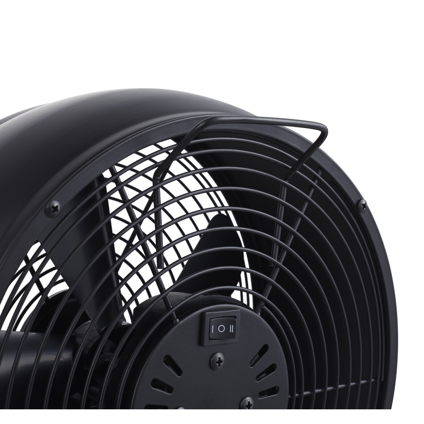 Lucci air 213120 - Ventilator de masă BREEZE, negru, Ø 28 cm