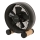 Lucci air 213120 - Ventilator de masă BREEZE, negru, Ø 28 cm