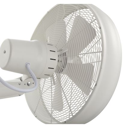 Lucci Air 213128EU - Ventilator de perete BREEZE 55W/230V alb Ø 46 cm + telecomandă
