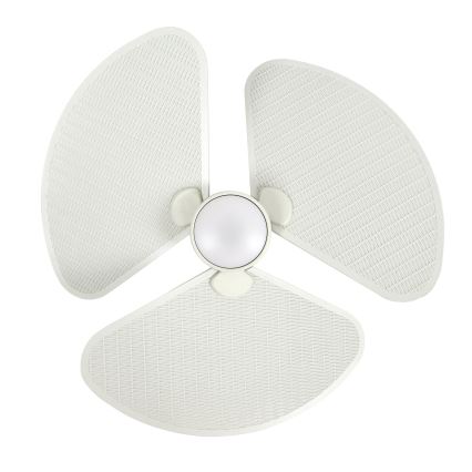 Lucci Air 21325449 - Ventilator de tavan LED dimabil SABLE 1xGX53/12W/230V 3000/4000/5000K diam. 91,5 cm crem + telecomandă