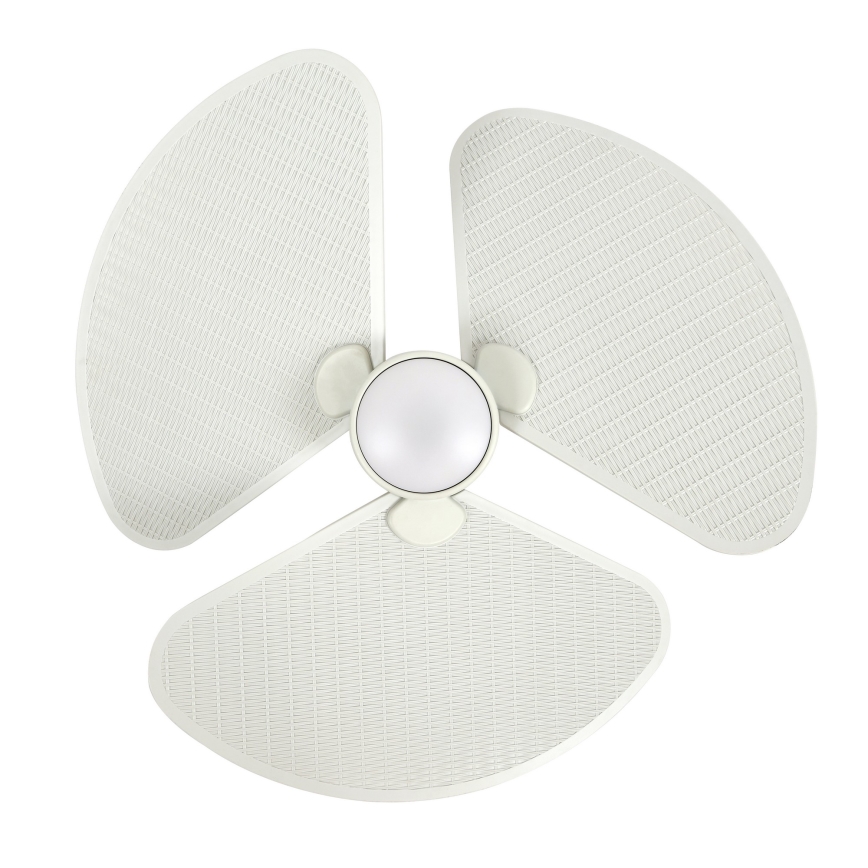 Lucci Air 21325449 - Ventilator de tavan LED dimabil SABLE 1xGX53/12W/230V 3000/4000/5000K diam. 91,5 cm crem + telecomandă