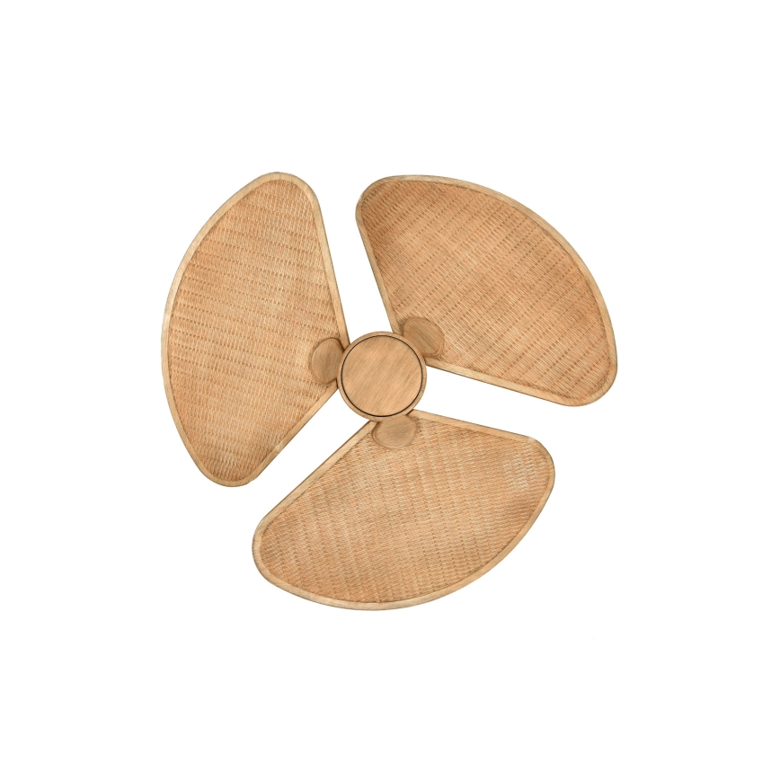Lucci Air 21325549 - Ventilator de tavan LED dimabil SABLE 1xGX53/12W/230V 3000/4000/5000K Ø 91,5 cm maro + telecomandă