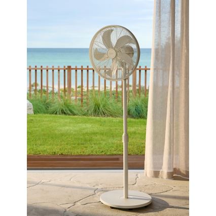Lucci Air 21326449 - Ventilator de podea GLIDE 36W/230V Ø 45 cm alb
