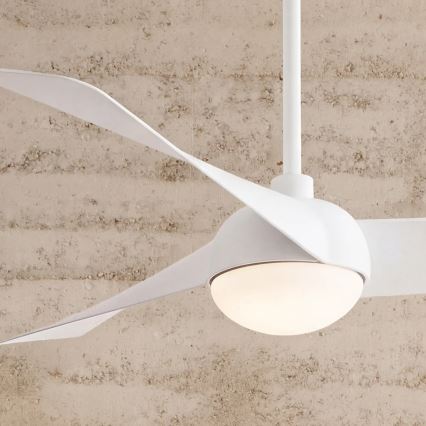 Lucci Air 21617049 - Ventilator de tavan LED dimabil OSPREY 1xGX53/12W/230V Ø 132 cm alb + telecomandă