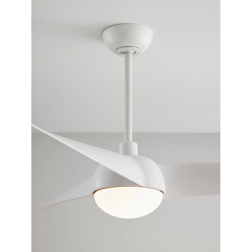 Lucci Air 21617049 - Ventilator de tavan LED dimabil OSPREY 1xGX53/12W/230V Ø 132 cm alb + telecomandă
