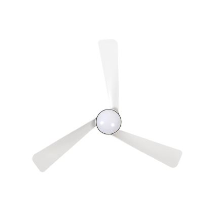 Lucci Air 21617049 - Ventilator de tavan LED dimabil OSPREY 1xGX53/12W/230V Ø 132 cm alb + telecomandă