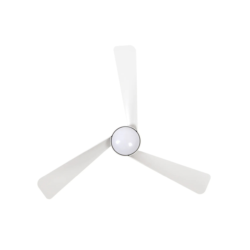 Lucci Air 21617049 - Ventilator de tavan LED dimabil OSPREY 1xGX53/12W/230V Ø 132 cm alb + telecomandă