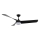 Lucci Air 21617149 - Ventilator de tavan LED dimabil OSPREY 1xGX53/12W/230V Ø 132 cm negru + telecomandă