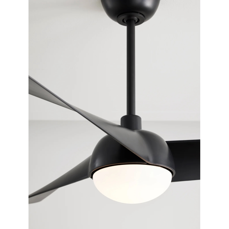 Lucci Air 21617149 - Ventilator de tavan LED dimabil OSPREY 1xGX53/12W/230V Ø 132 cm negru + telecomandă