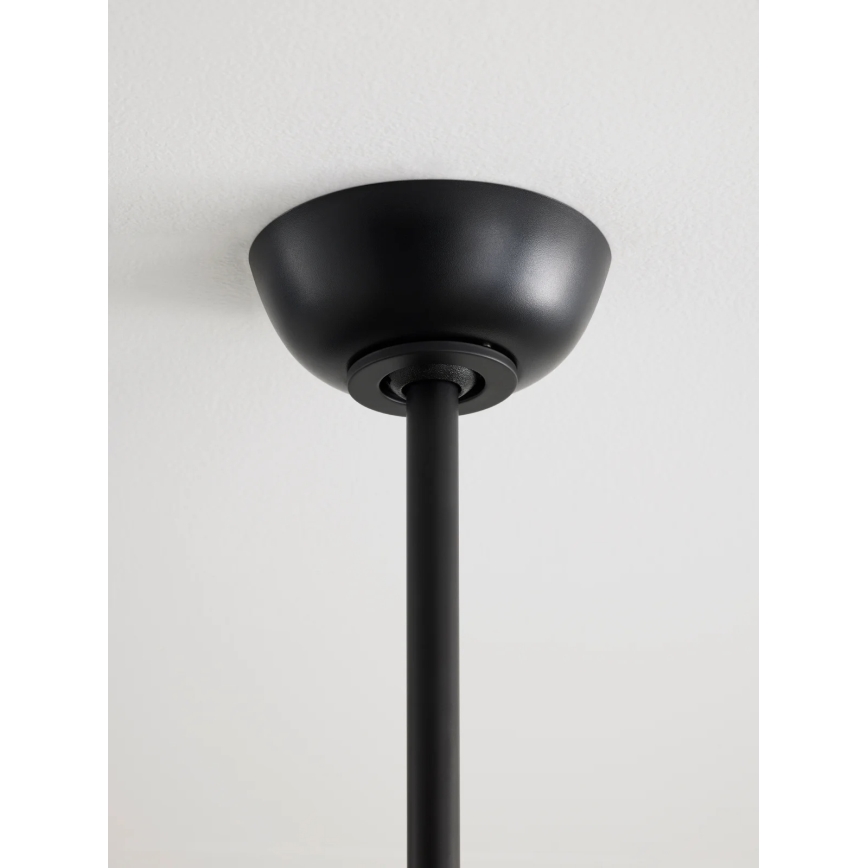 Lucci Air 21617149 - Ventilator de tavan LED dimabil OSPREY 1xGX53/12W/230V Ø 132 cm negru + telecomandă