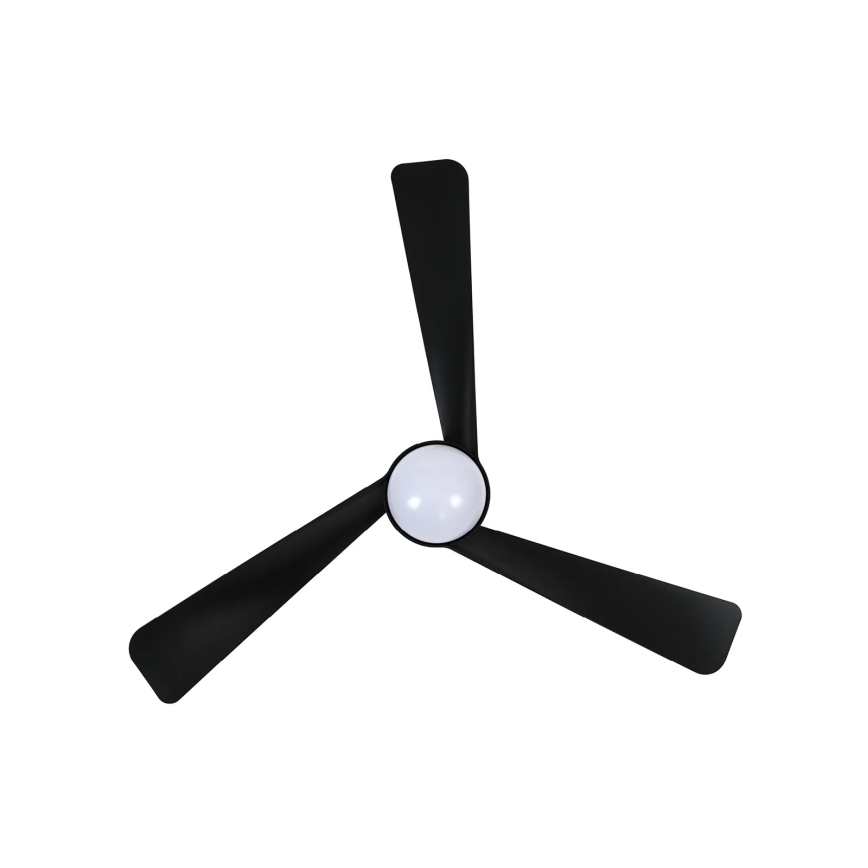 Lucci Air 21617149 - Ventilator de tavan LED dimabil OSPREY 1xGX53/12W/230V Ø 132 cm negru + telecomandă