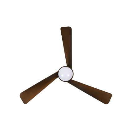 Lucci Air 21617249 - Ventilator de tavan LED dimabil OSPREY 1xGX53/12W/230V Ø 132 cm bronz + telecomandă