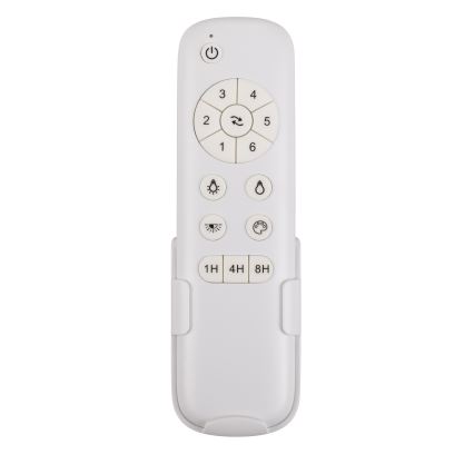 Lucci air 513072 - Ventilator de tavan cu LED dimabil BRONX LED/18W/230V 3000/4000/6000K negru/crom lucios diam. 132 cm + telecomandă