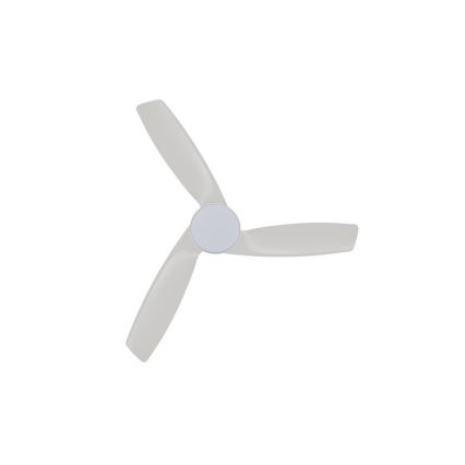 Lucci Air 513073 - Ventilator de tavan LED reglabil BRONX LED/18W/230V 3000/4000/6000K Ø 132 cm alb + telecomandă