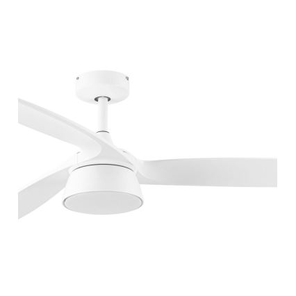 Lucci Air 513073 - Ventilator de tavan LED reglabil BRONX LED/18W/230V 3000/4000/6000K Ø 132 cm alb + telecomandă