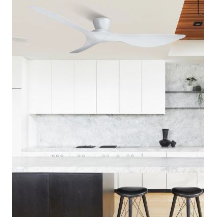 Lucci Air 514030 - Ventilator de tavan KOTARA Ø 137 cm alb + telecomandă