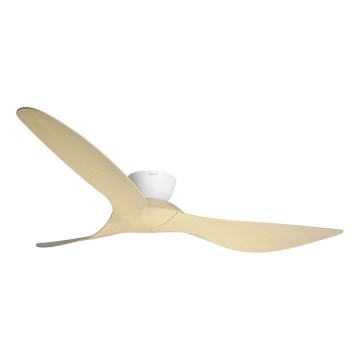 Lucci Air 514031 - Ventilator de tavan KOTARA diam. 137 cm bej/alb + telecomandă