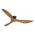 Lucci Air 514032 - Ventilator de tavan KOTARA Ø 137 cm maro/negru + telecomandă
