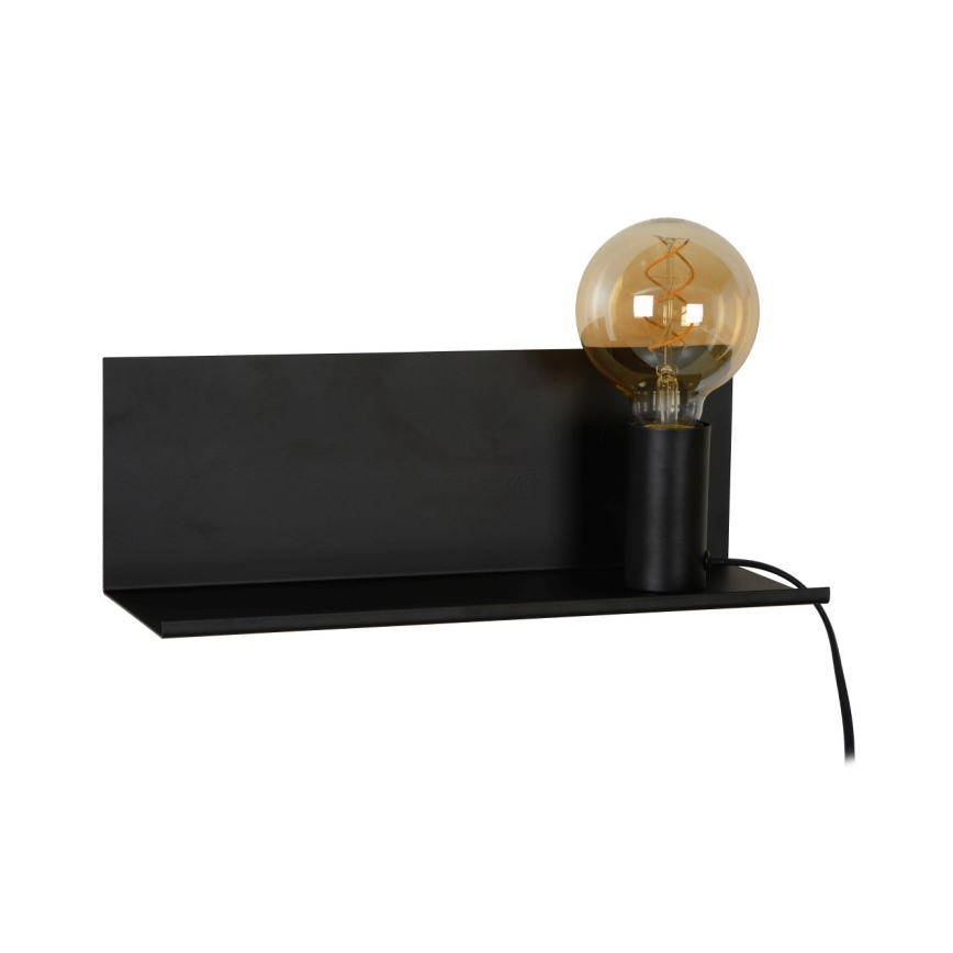Lucide 06218/01/30 - Aplică perete SEBO 1xE27/40W/230V negru