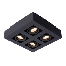 Lucide 09119/21/30 - Lampă de masă LED XIRAX 4xGU10/5W/230V negru