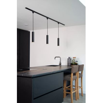 Lucide 09955/01/30 - Lampă suspendată pe cablu pentru sistem de șină TRACK 1xGU10/MR16/50W/230V