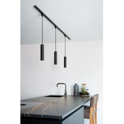 Lucide 09955/01/30 - Lampă suspendată pe cablu pentru sistem de șină TRACK 1xGU10/MR16/50W/230V