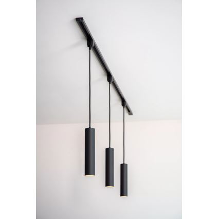 Lucide 09955/01/30 - Lampă suspendată pe cablu pentru sistem de șină TRACK 1xGU10/MR16/50W/230V