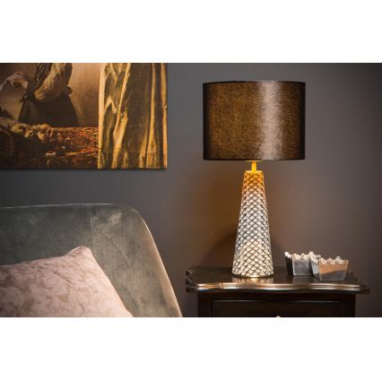 Lucide 10501/81/30 - Lampă de masă VELVET 1xE27/40W/230V