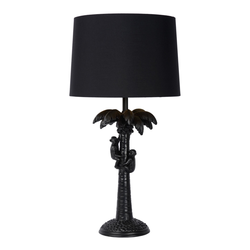Lucide 10505/81/30 - Lampă de masă COCONUT 1xE27/60W/230V negru