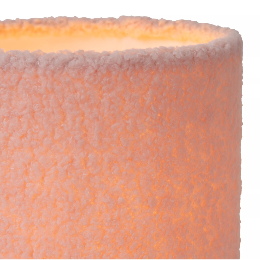 Lucide 10516/01/66 - Lampă de masă WOOLLY 1xE14/40W/230V, roz