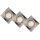 Lucide 11002/15/12 - SET 3x Lampa incastrata LED FOCUS 1xGU10/5W/230V crom