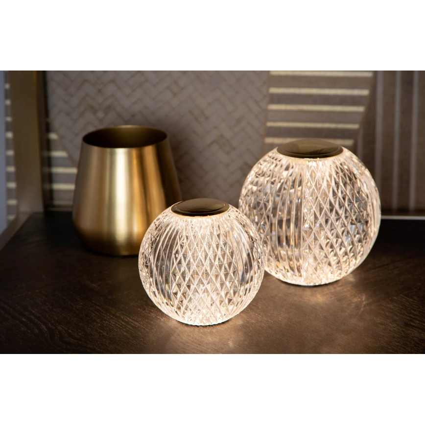 Lucide 13599/01/60 - Lampă de masă LED CINTRA, tactilă, reîncărcabilă și reglabilă, LED/1,5W/3,7V 1400 mAh