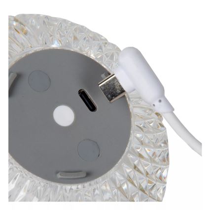 Lucide 13599/01/60 - Lampă de masă LED CINTRA, tactilă, reîncărcabilă și reglabilă, LED/1,5W/3,7V 1400 mAh