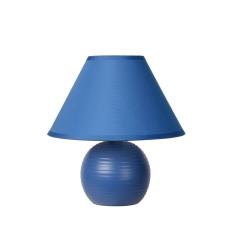 Lucide 14550/81/35 - Lampă de masă KADDY 1xE14/40W/230V albastru