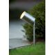Lucide 14868/05/12 - Lampă exterior LED ARNE-LED 1xGU10/5W/230V crom mat