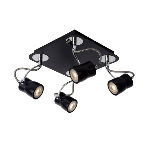 Lucide 16955/20/30 - Lampa spot LED SAMBA 4xGU10/4,5W/230V negru