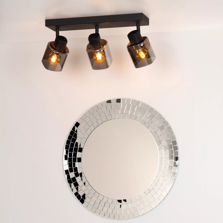 Lucide 17999/03/30 - Plafonieră ALION cu 3 spoturi, 3xE14/25W/230V