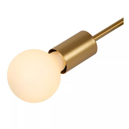 Lucide 21118/04/02 - Lustru aplicat LESTER, 4xE27/40W/230V, auriu