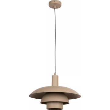 Lucide 21444/38/41 - Lustru suspendat pe cablu BRUNO 1xE27/40W/230V bej