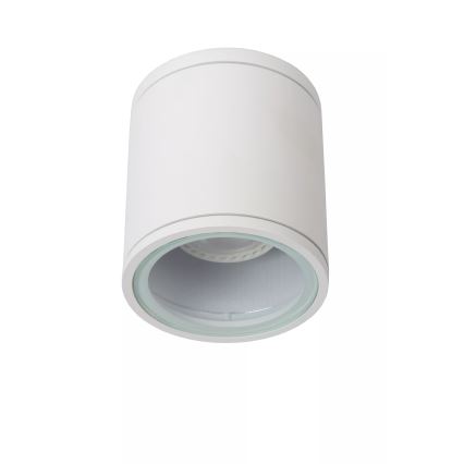 Lucide AVEN 22962/01/31 - Plafonieră de baie 1xGU10/50W/230V, Ø 9 cm, IP65, alb