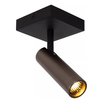 Lucide 22974/01/15 - Spot orientabil GRADO 1xGU10/40W/230V maro/negru